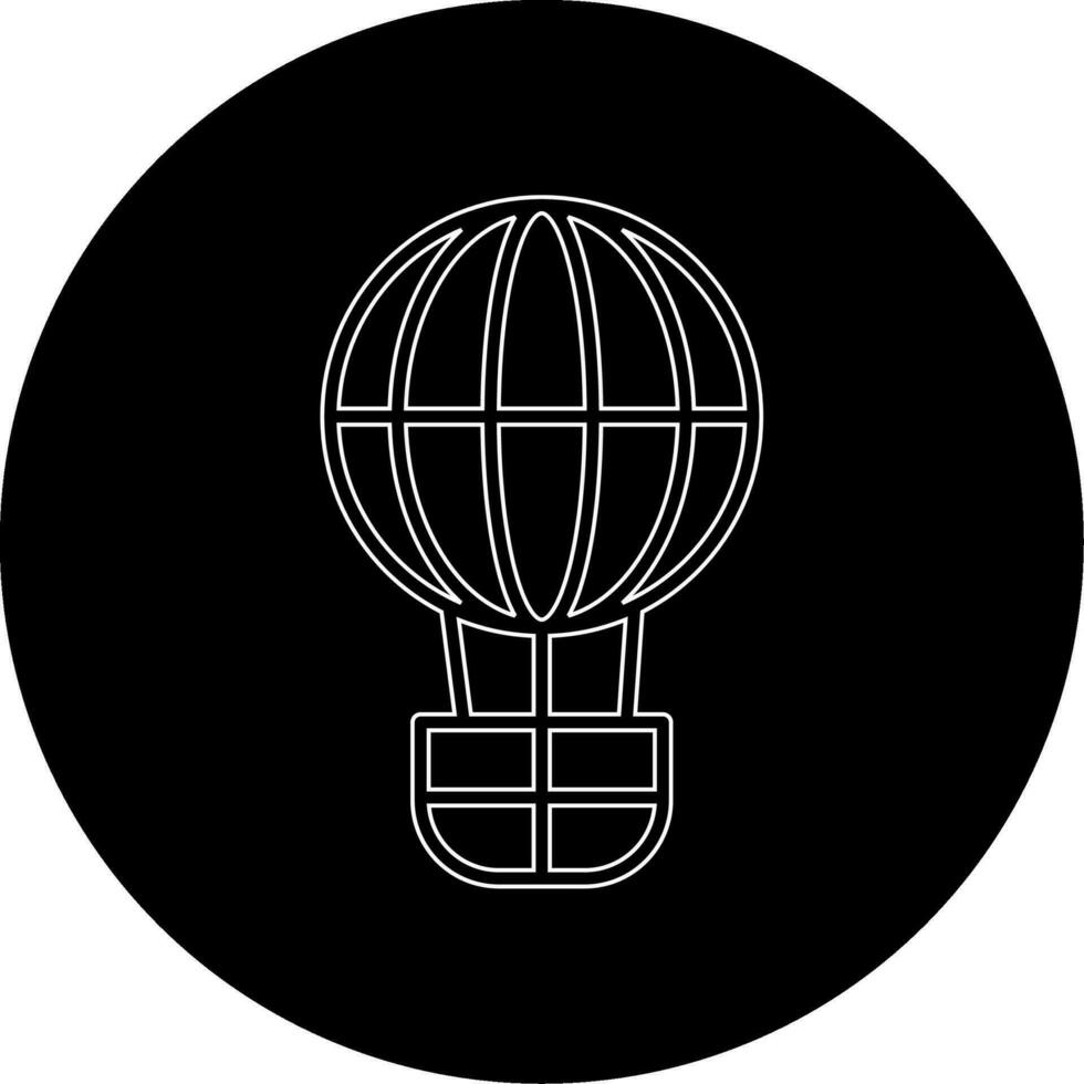 Hot Air Balloon Vector Icon