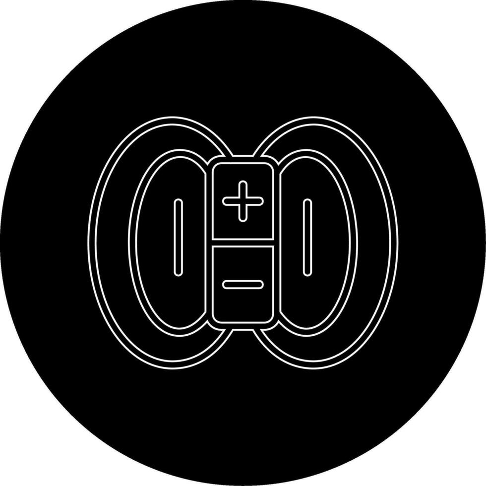 Magnetic Field Vector Icon