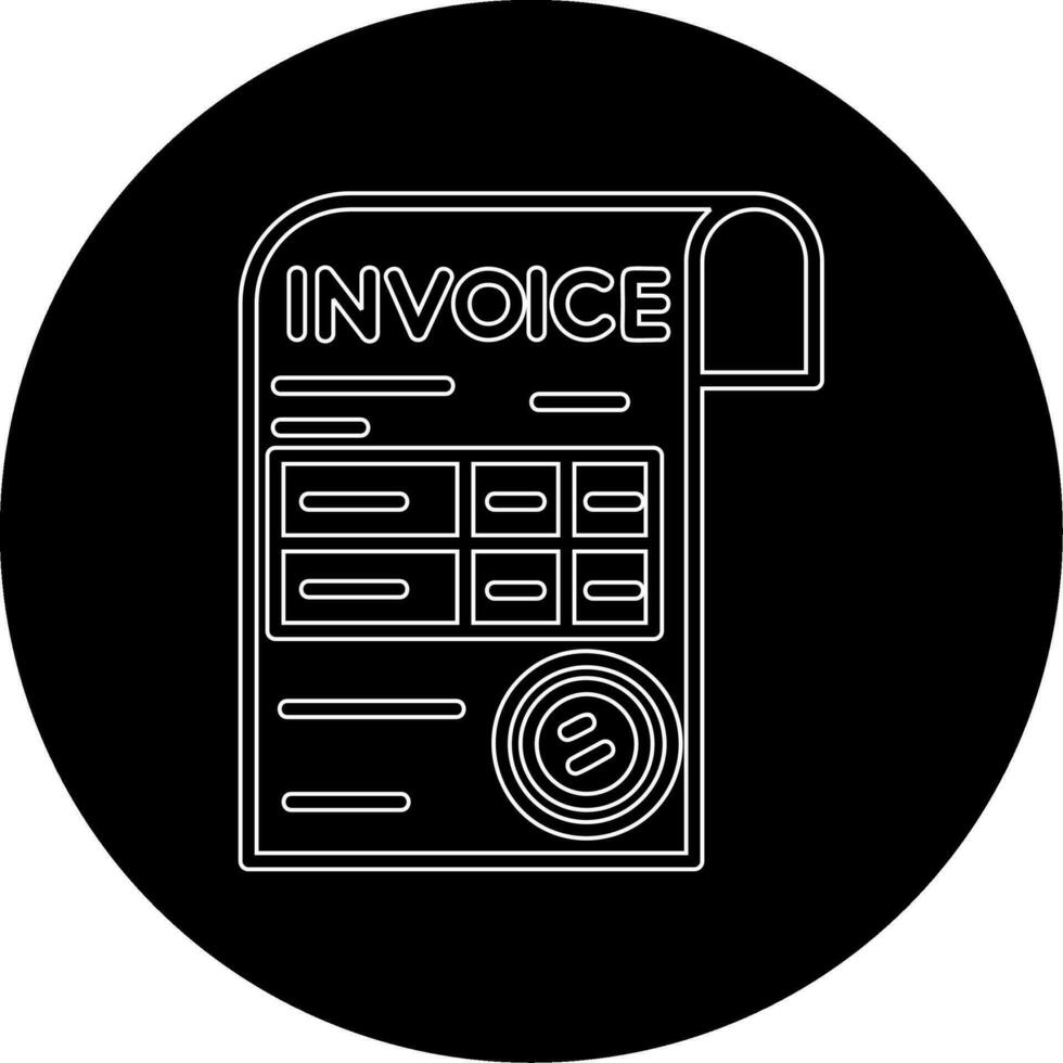 Invoice Vector Icon