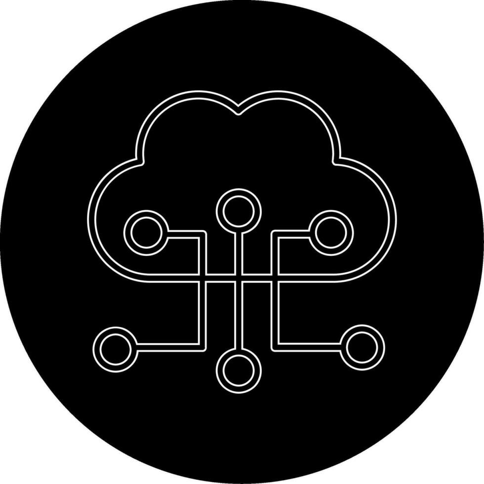 Cloud Configuration Vector Icon