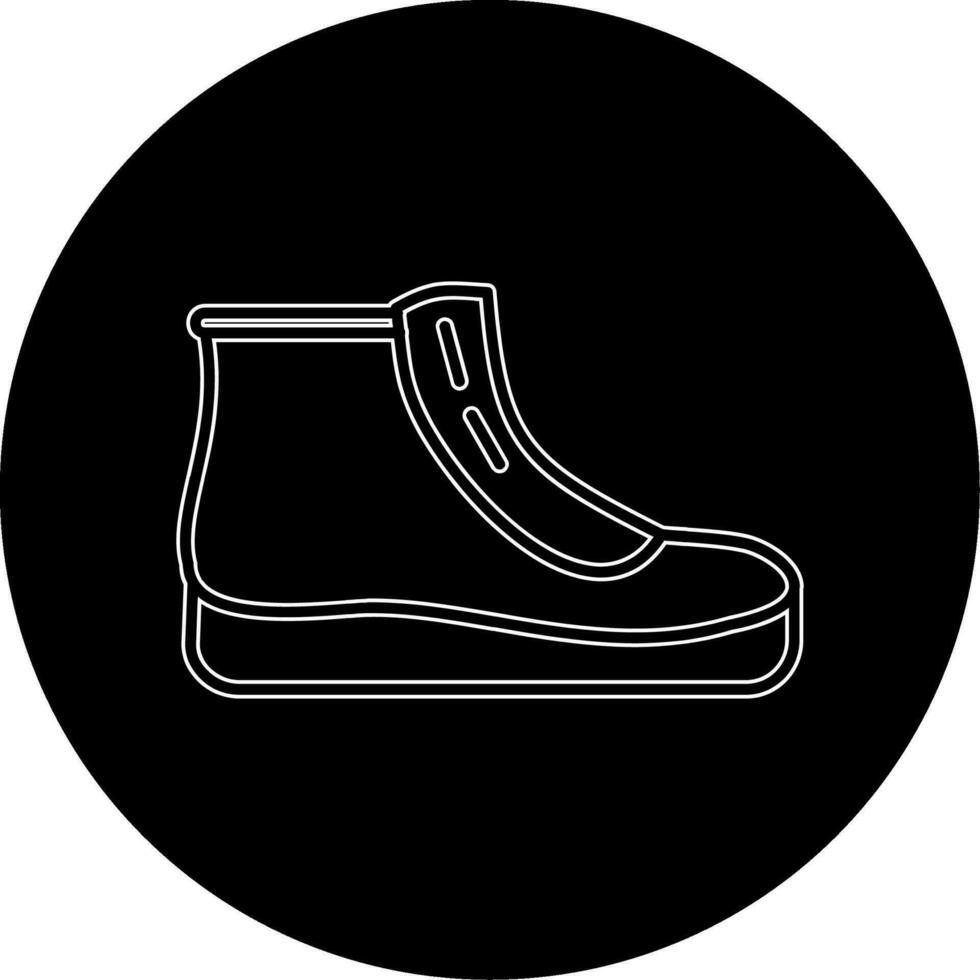 icono de vector de botas