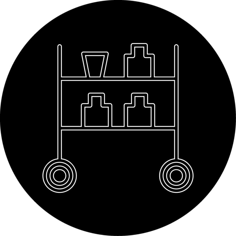 Trolley Vector Icon