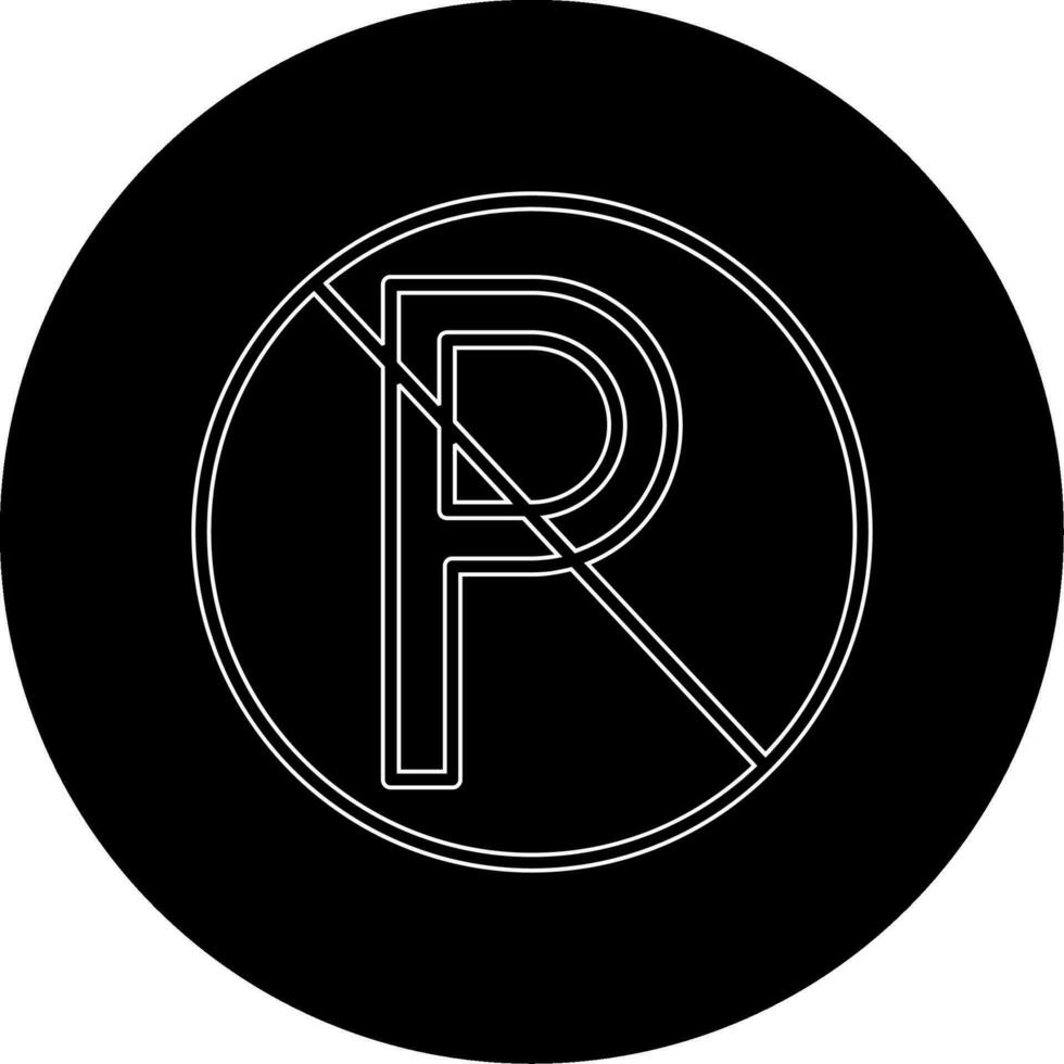 Parking Sign Vector Icon