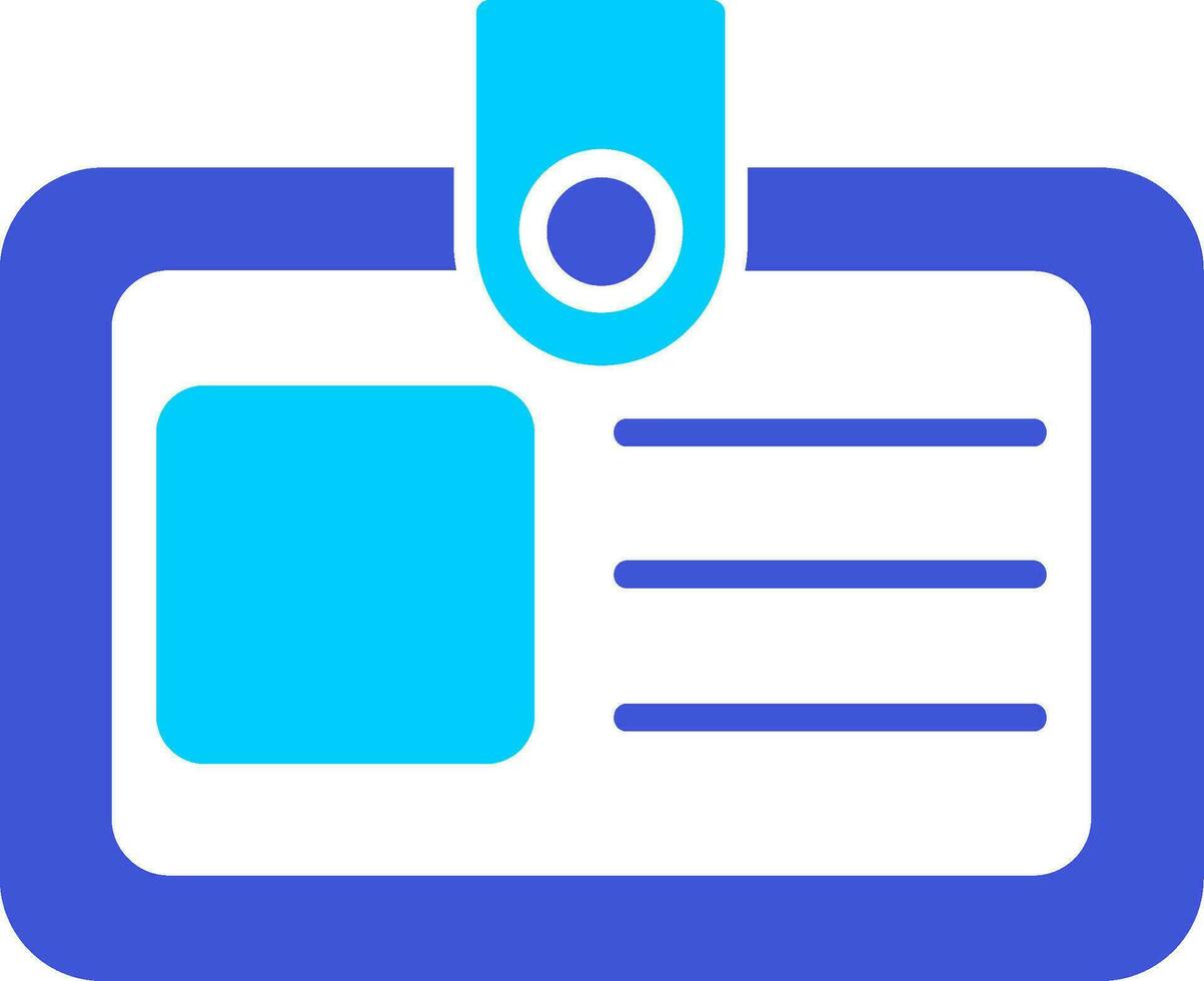 Identification Card Vector Icon