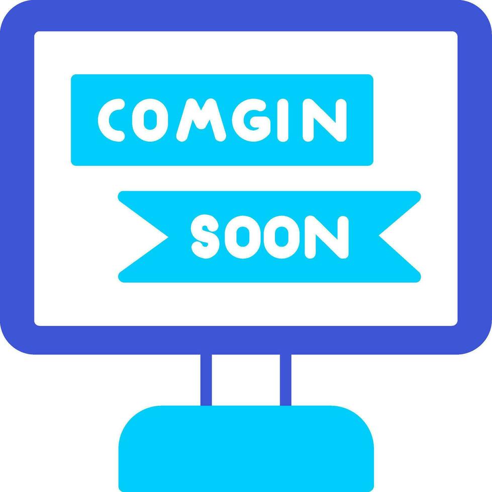 Coming Soon Vector Icon