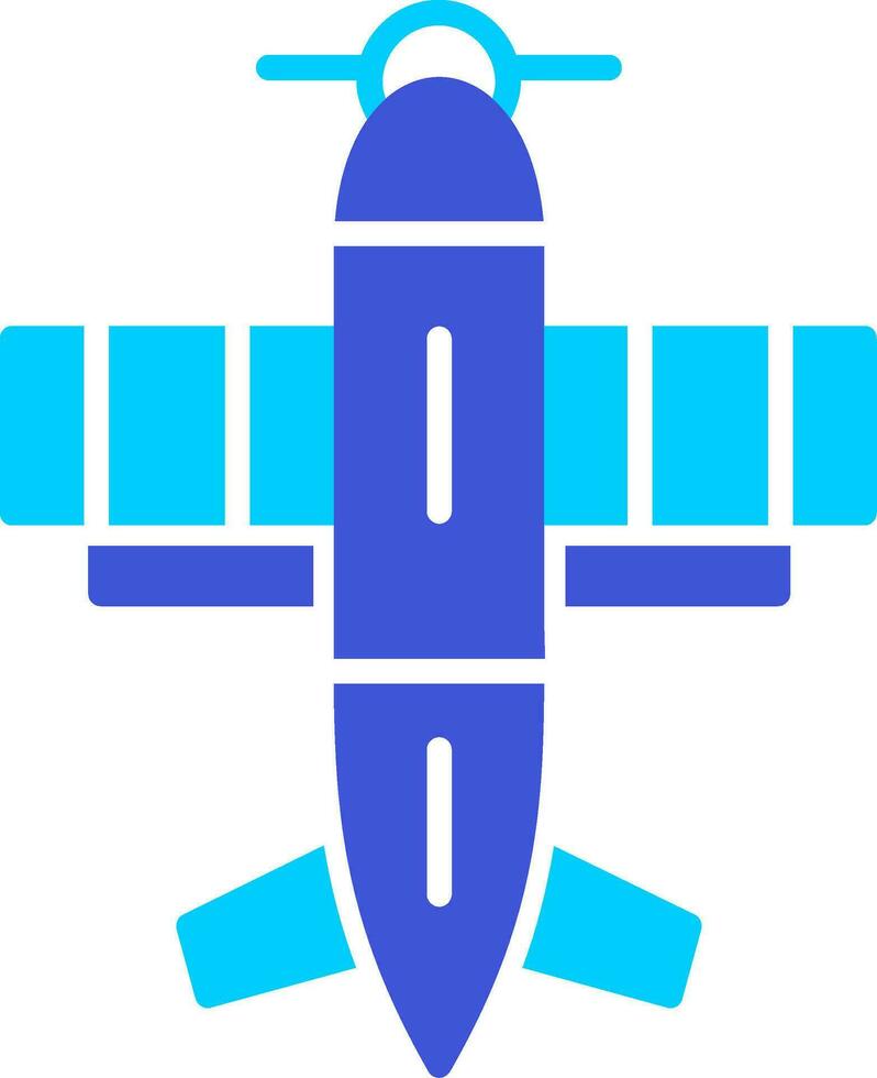 Biplane Vector Icon