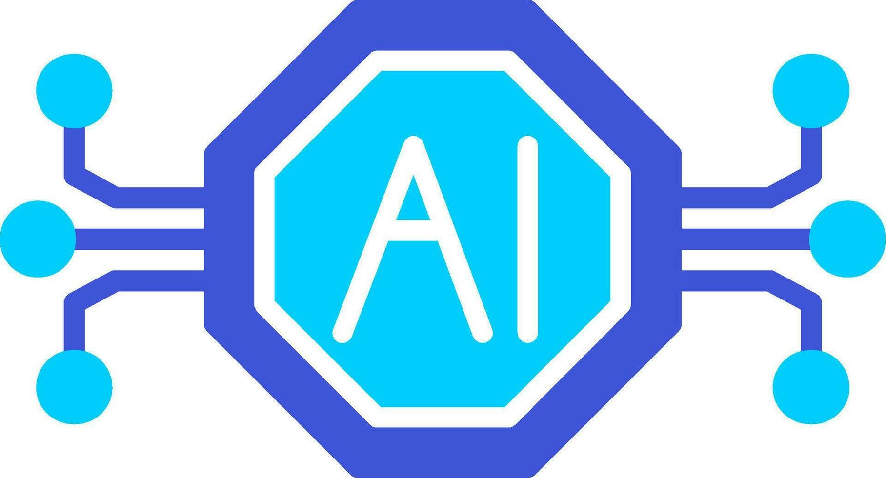 Artificial Intelligence Vector Icon