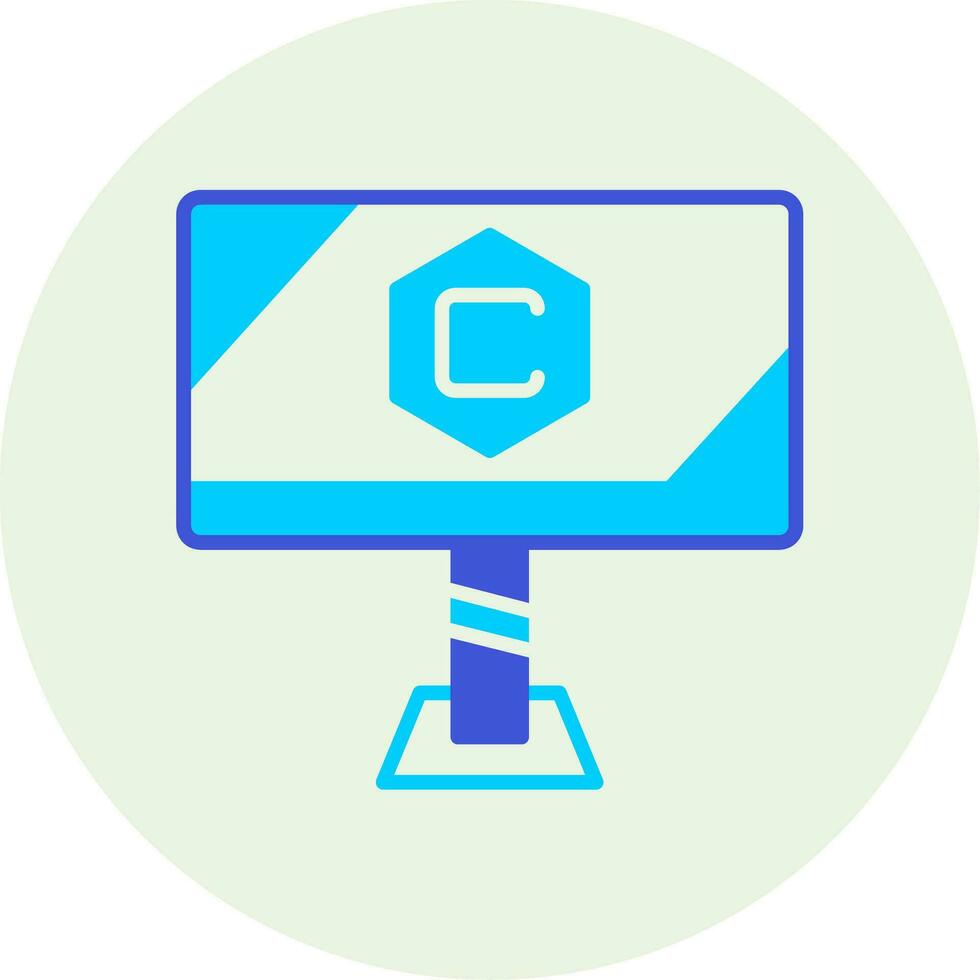 Computer Vector Icon