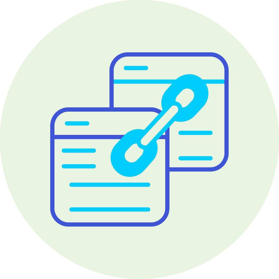 Backlink Vector Icon