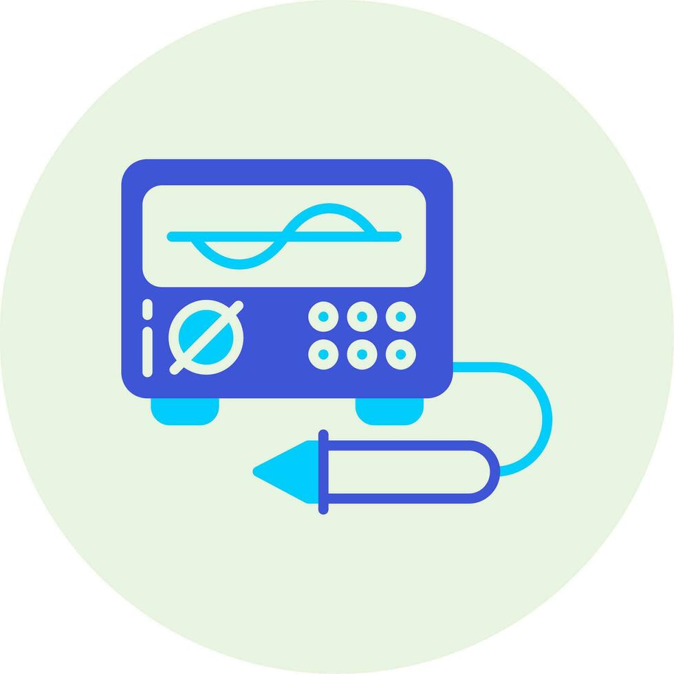 Oscilloscope Vector Icon