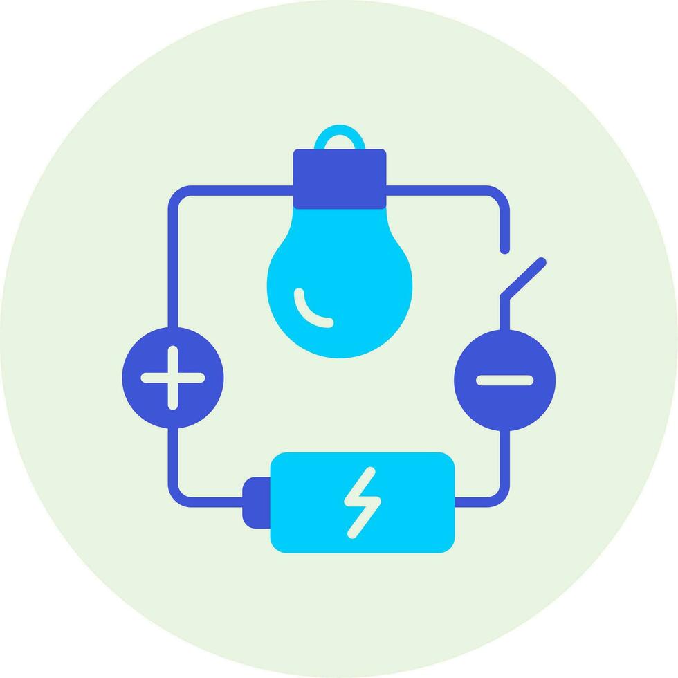 icono de vector de circuito eléctrico