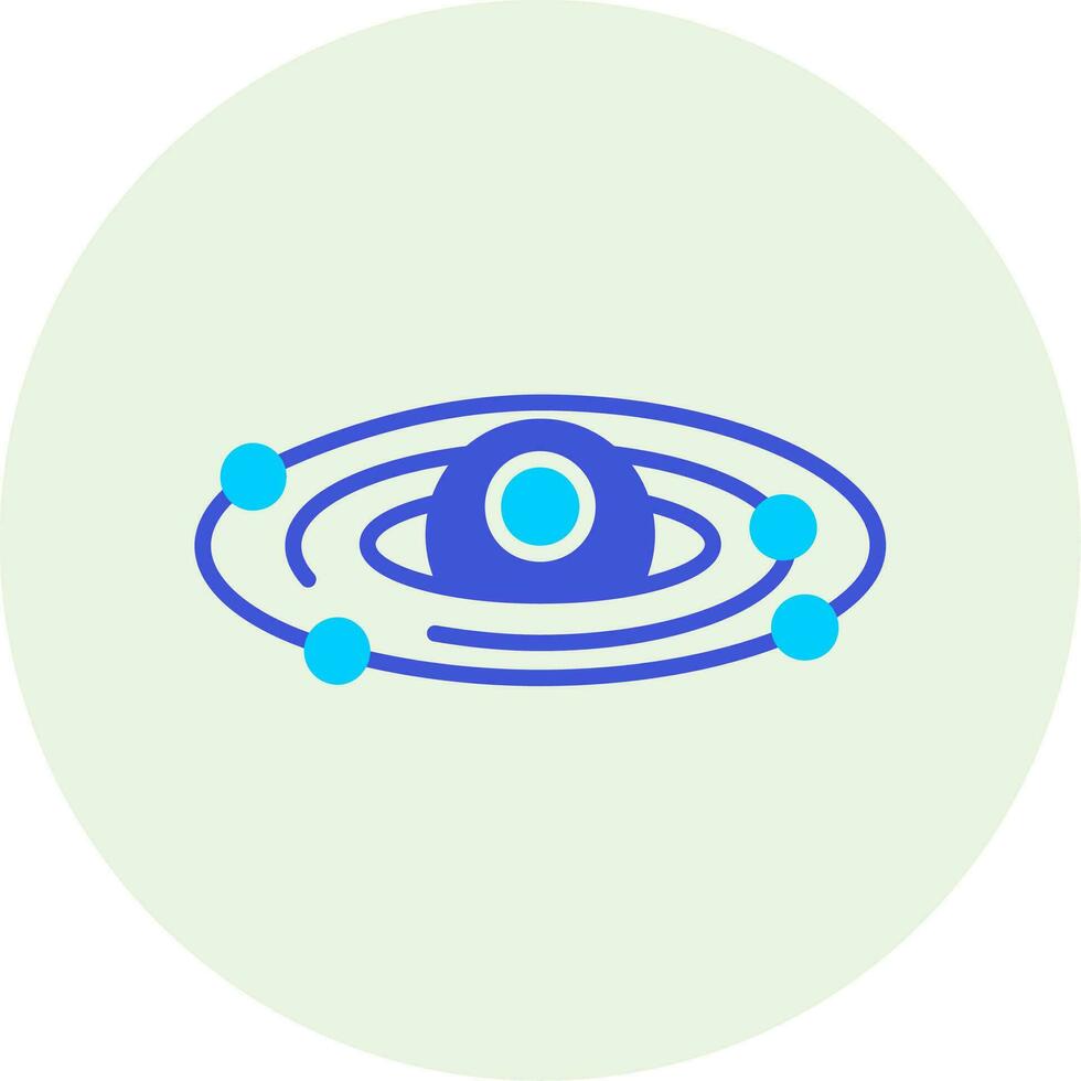 Black Hole Vector Icon