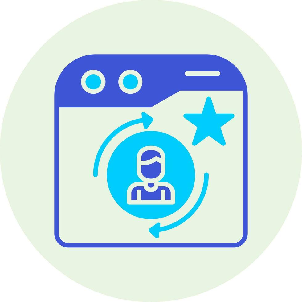 Returning Visitor Vector Icon