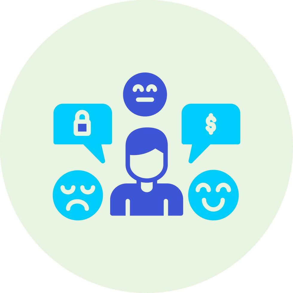 Customer Behavior Vector Icon
