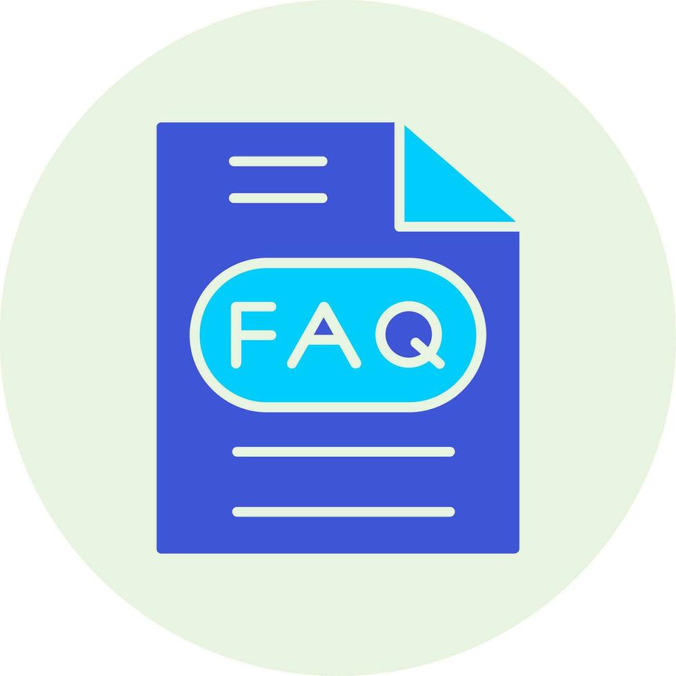 Faq Vector Icon