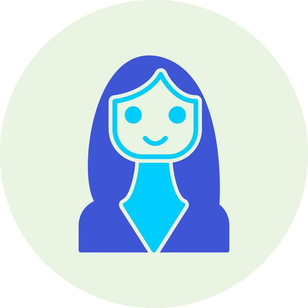 icono de vector de mujer