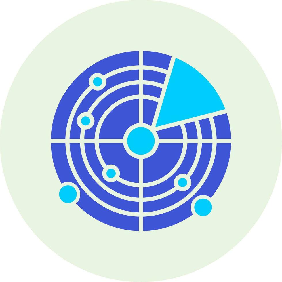 Radar Vector Icon