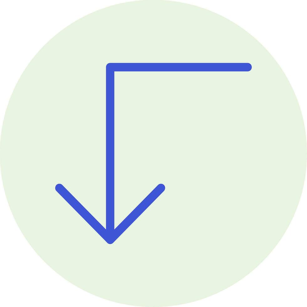 Turn Vector Icon
