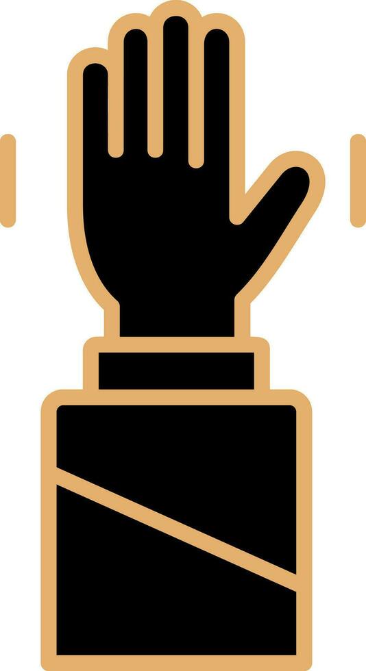 Hand Up Vector Icon