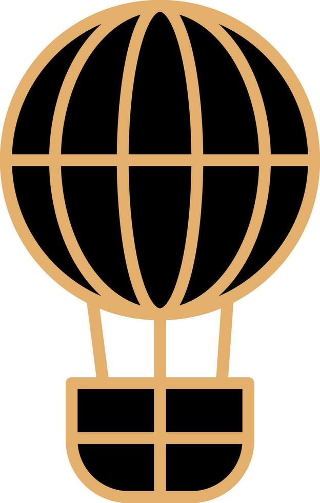 Hot Air Balloon Vector Icon