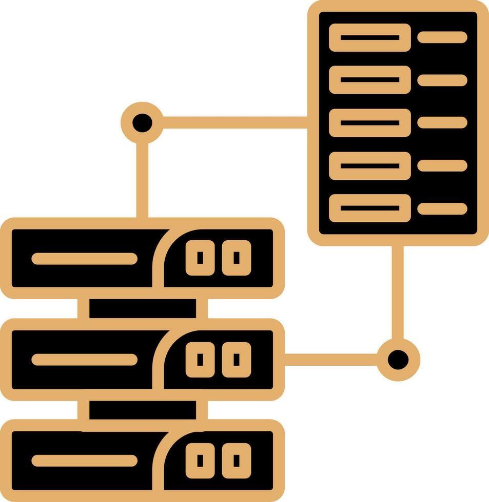 icono de vector de transferencia de datos