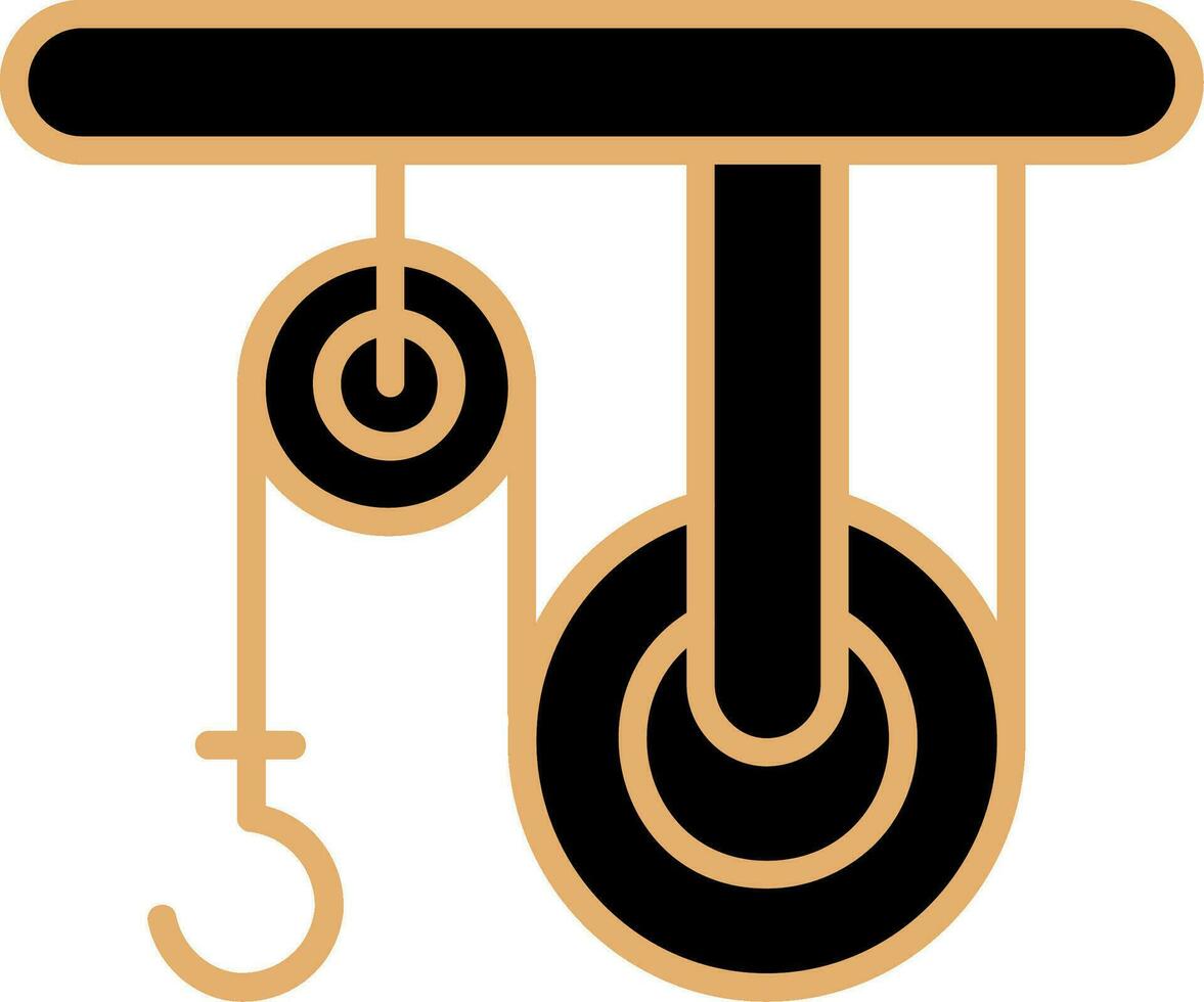 Pulley Vector Icon