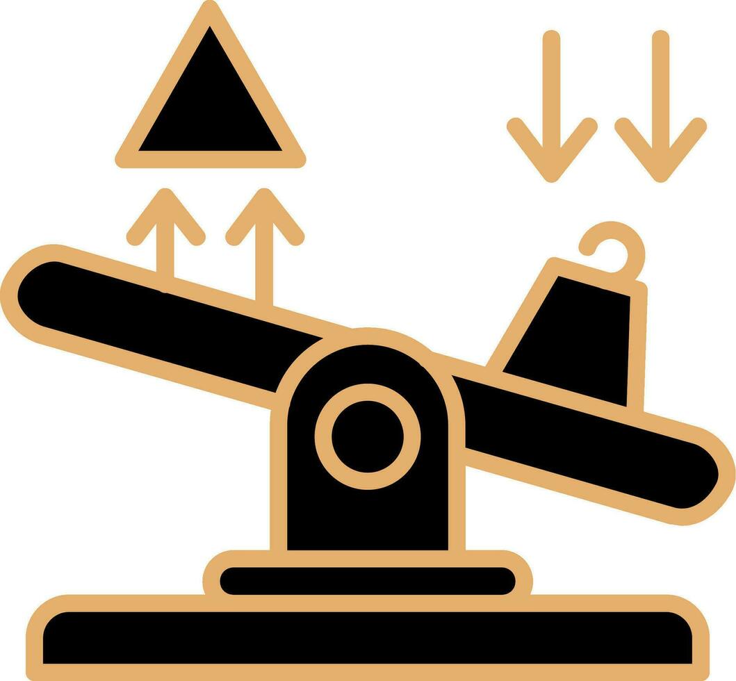 Seesaw Vector Icon