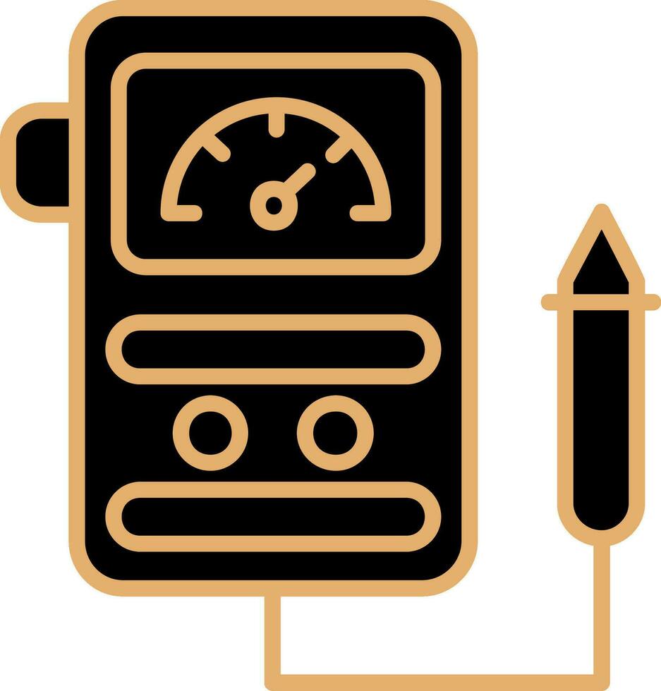 Voltmeter Vector Icon