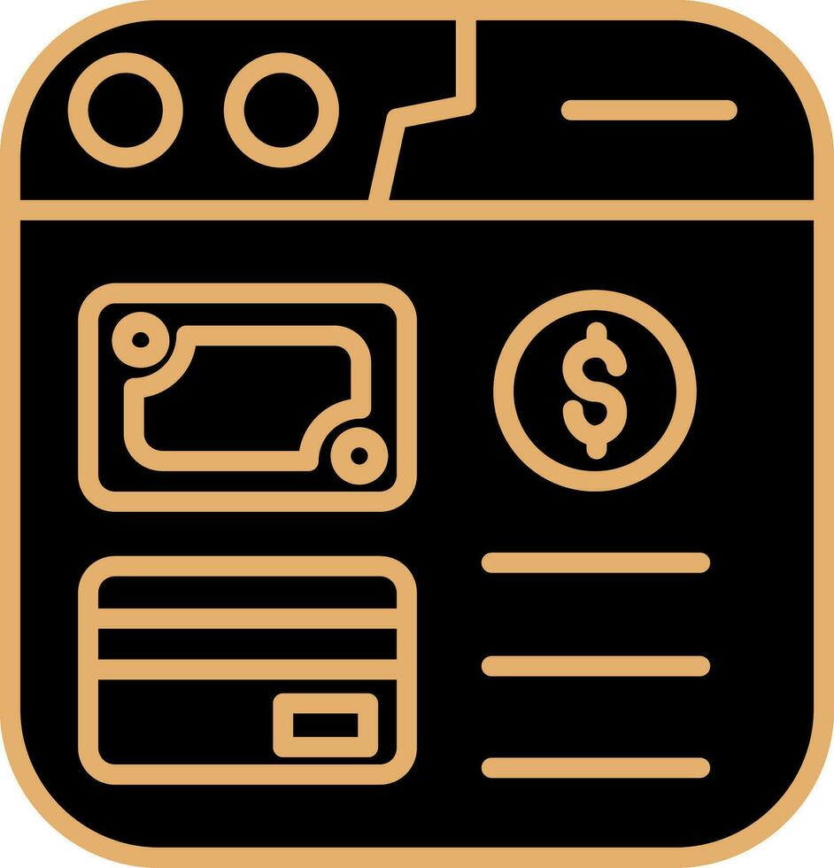 Online Payment Vector Icon