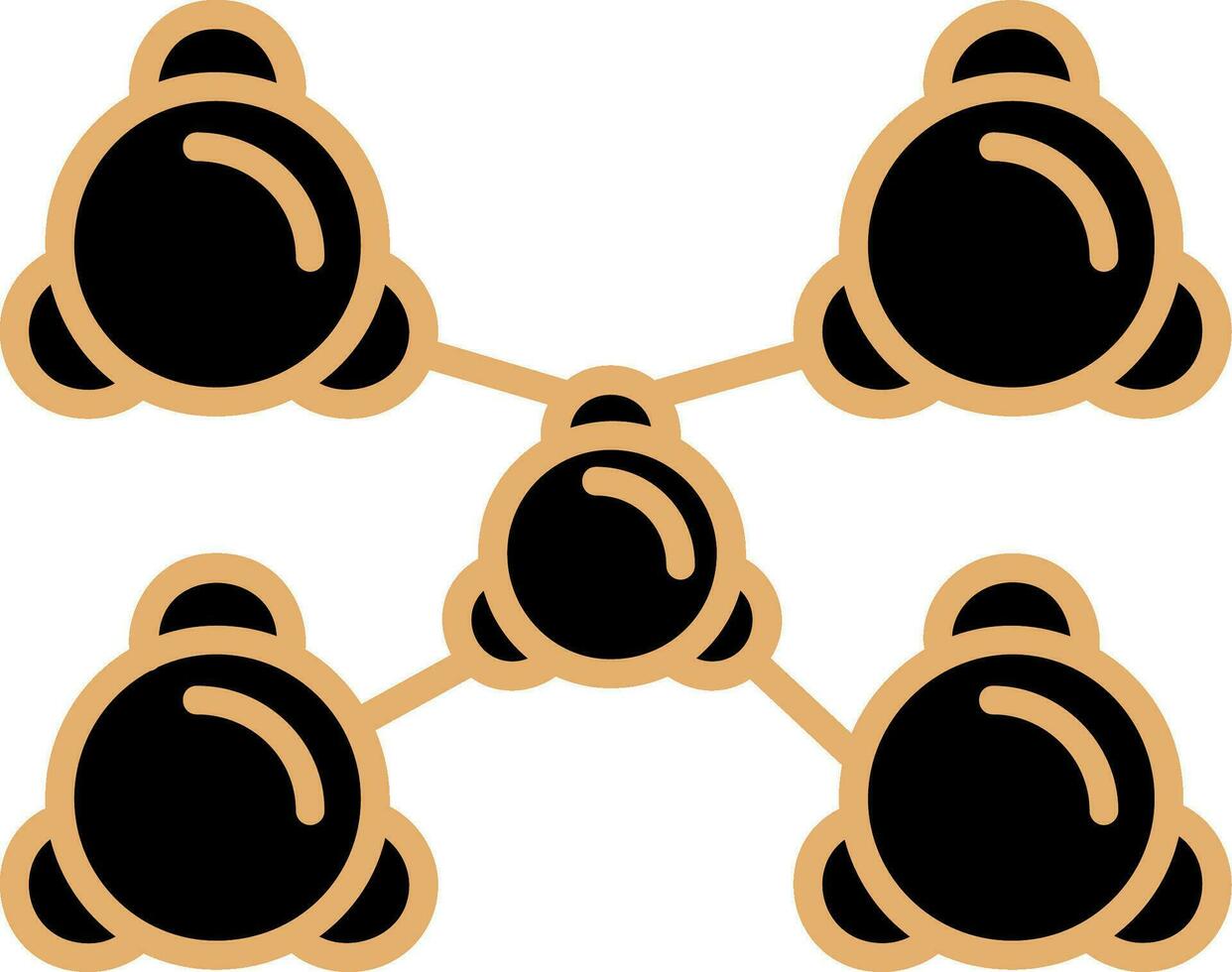 Molecule Vector Icon