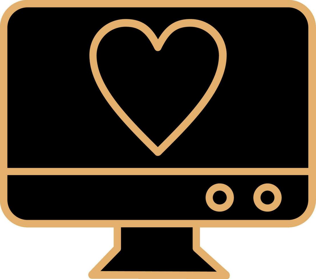 Monitor Vector Icon