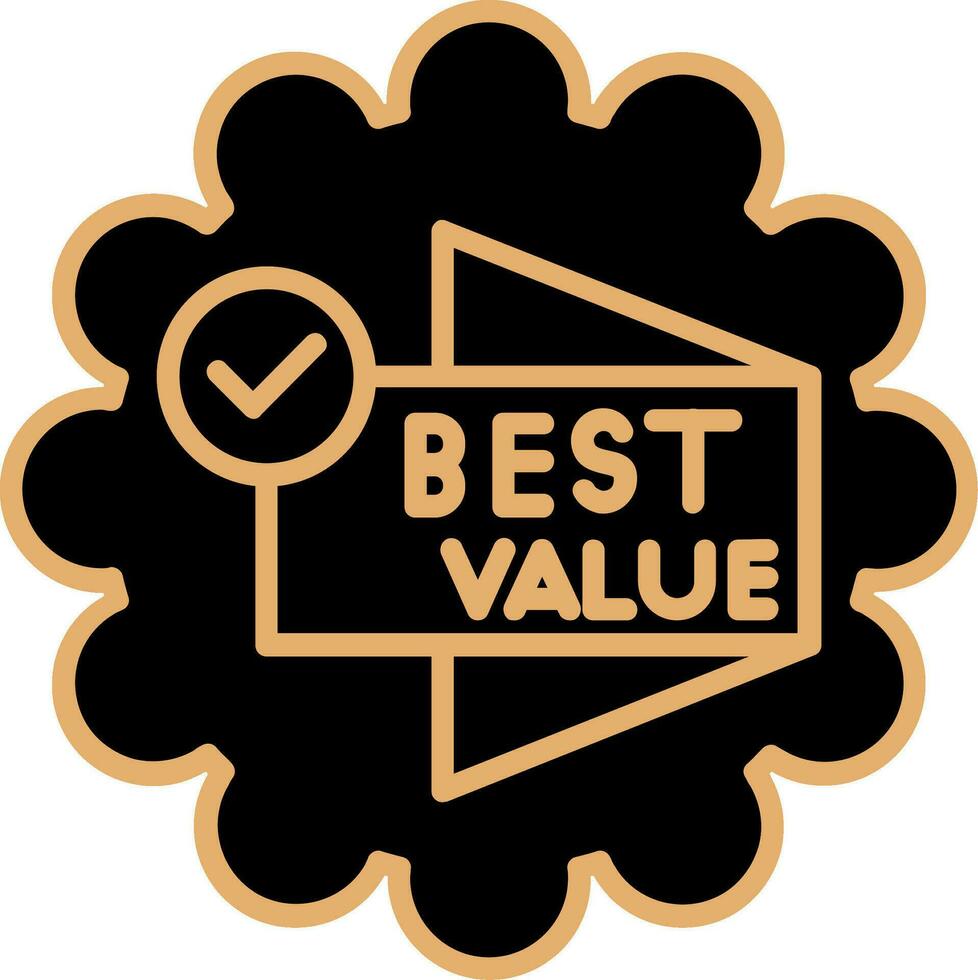 Best Value Vector Icon