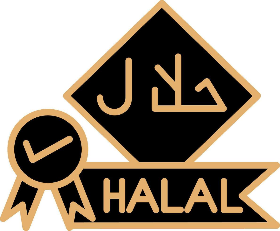 Halal Vector Icon