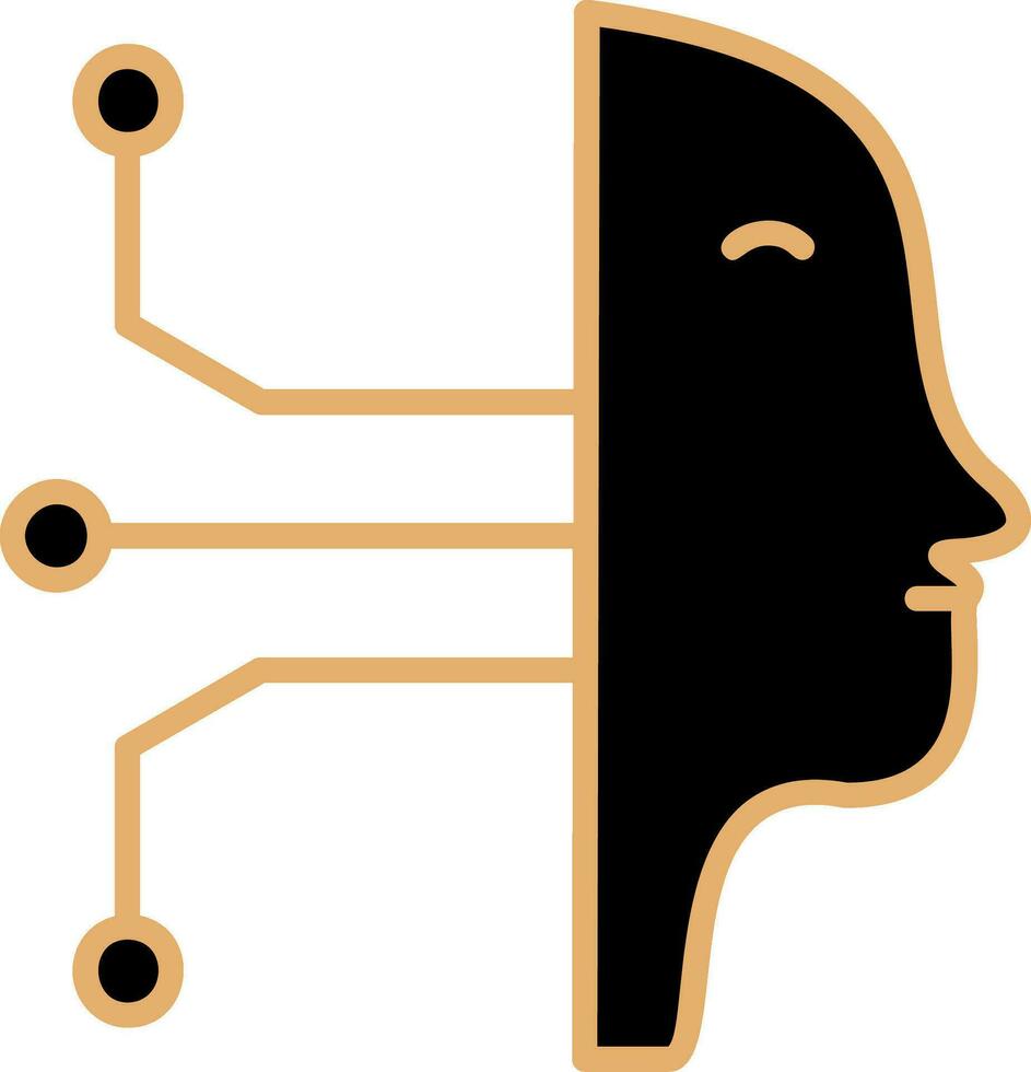 Cyborg Vector Icon