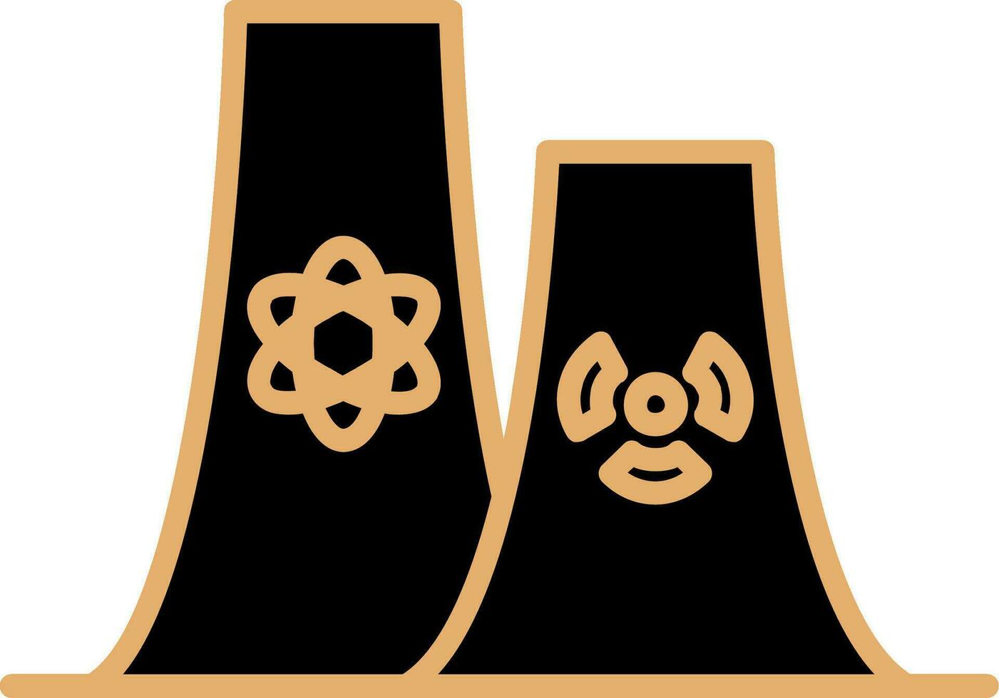 Nuclear  Vector Icon