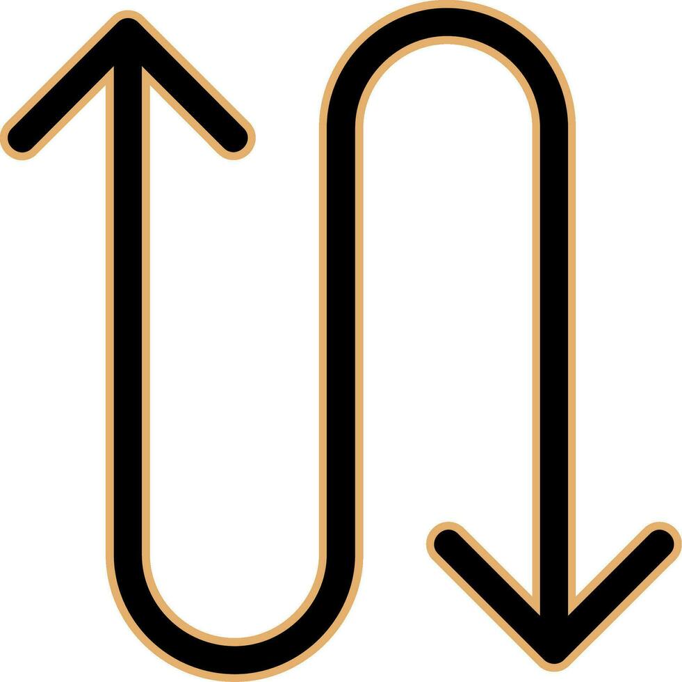 Zigzag Vector Icon