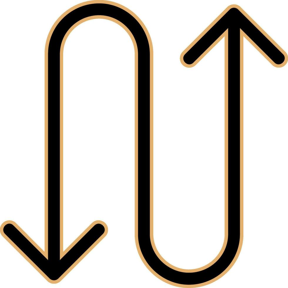 Zigzag Vector Icon