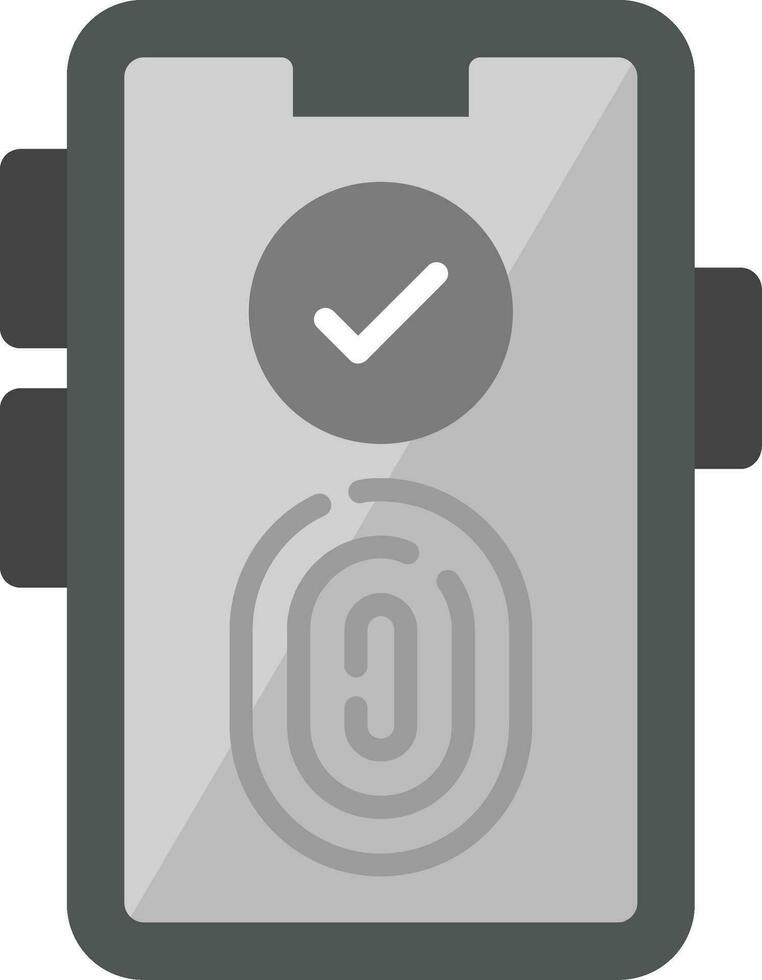 Fingerprint Vector Icon