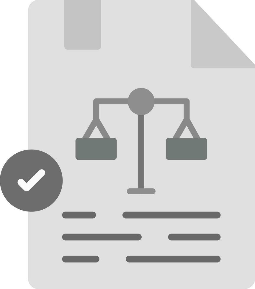 Legal Vector Icon