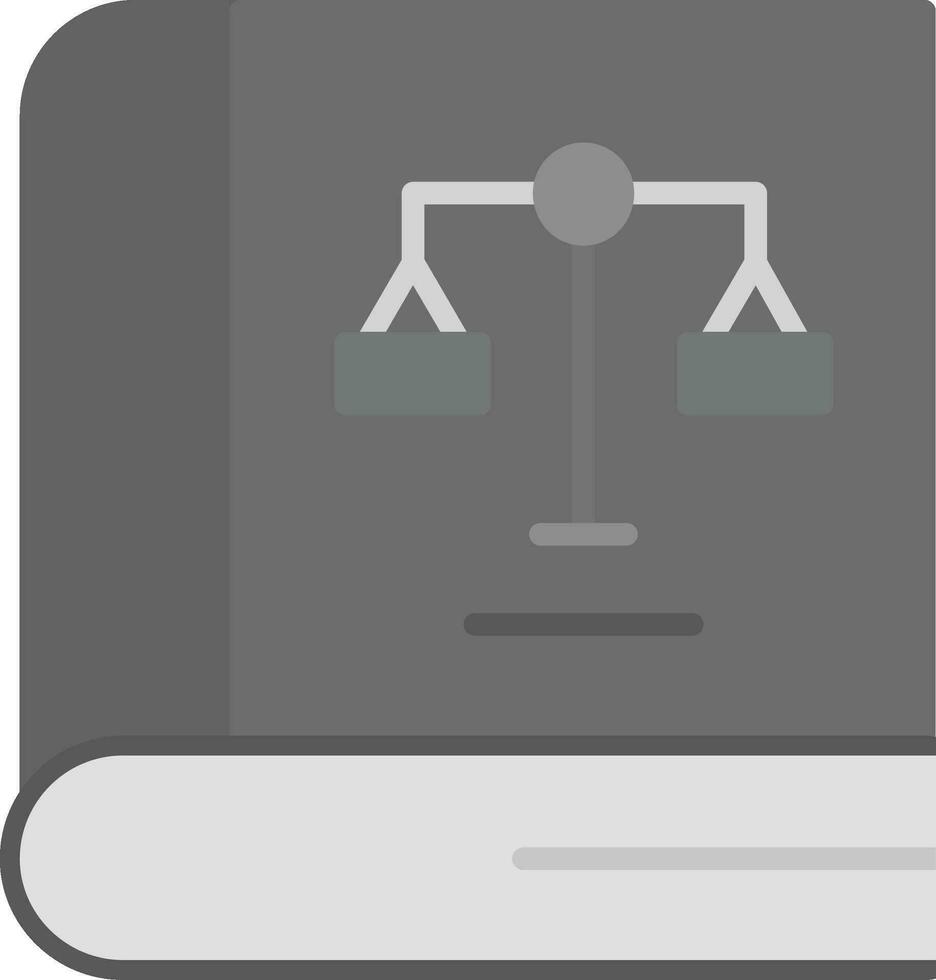 Law Book Vector Icon