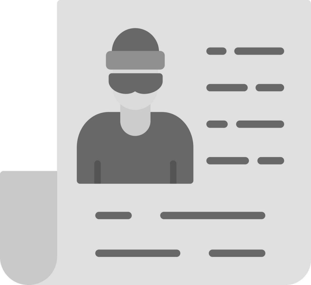 Newspaper Vector Icon