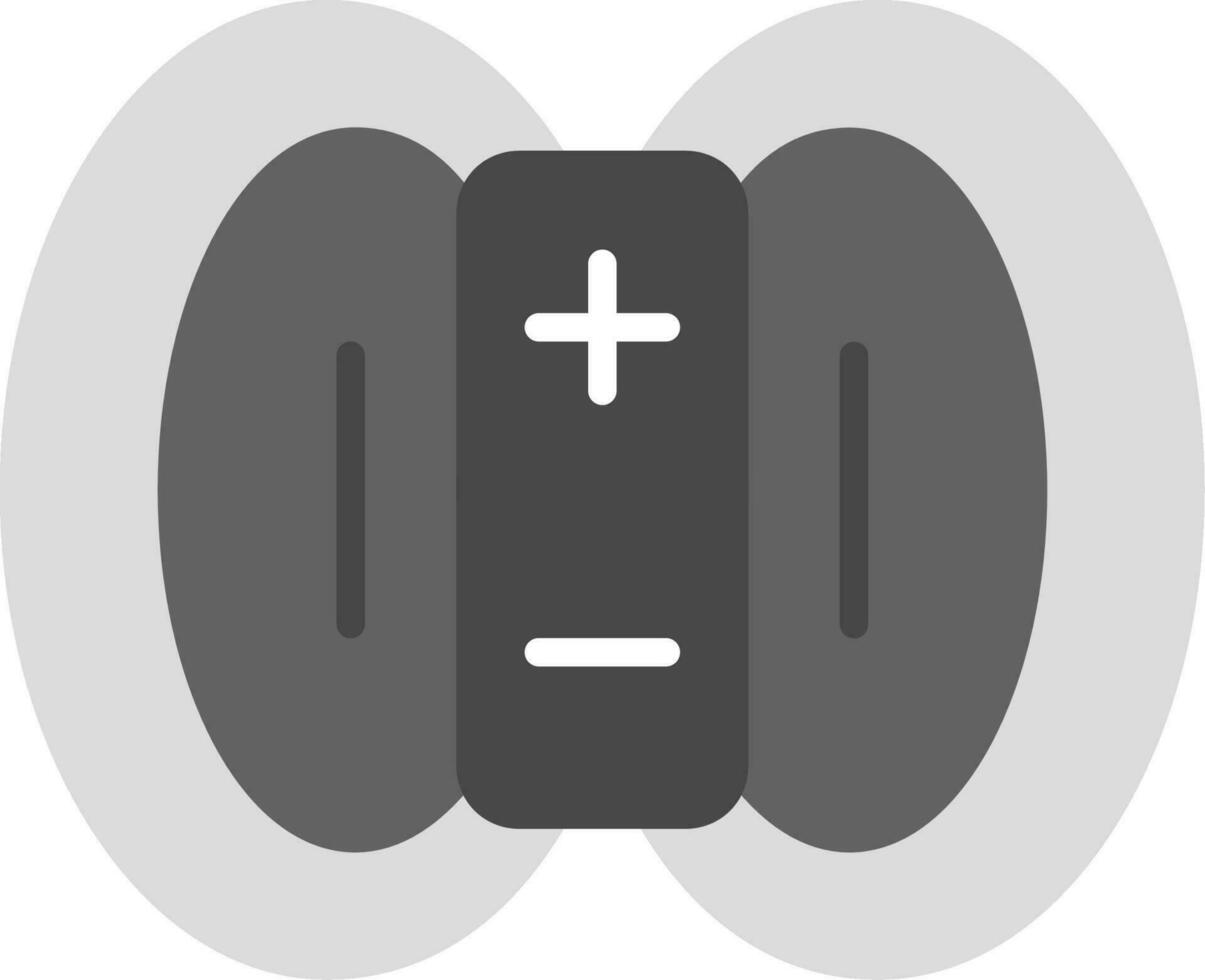 Magnetic Field Vector Icon