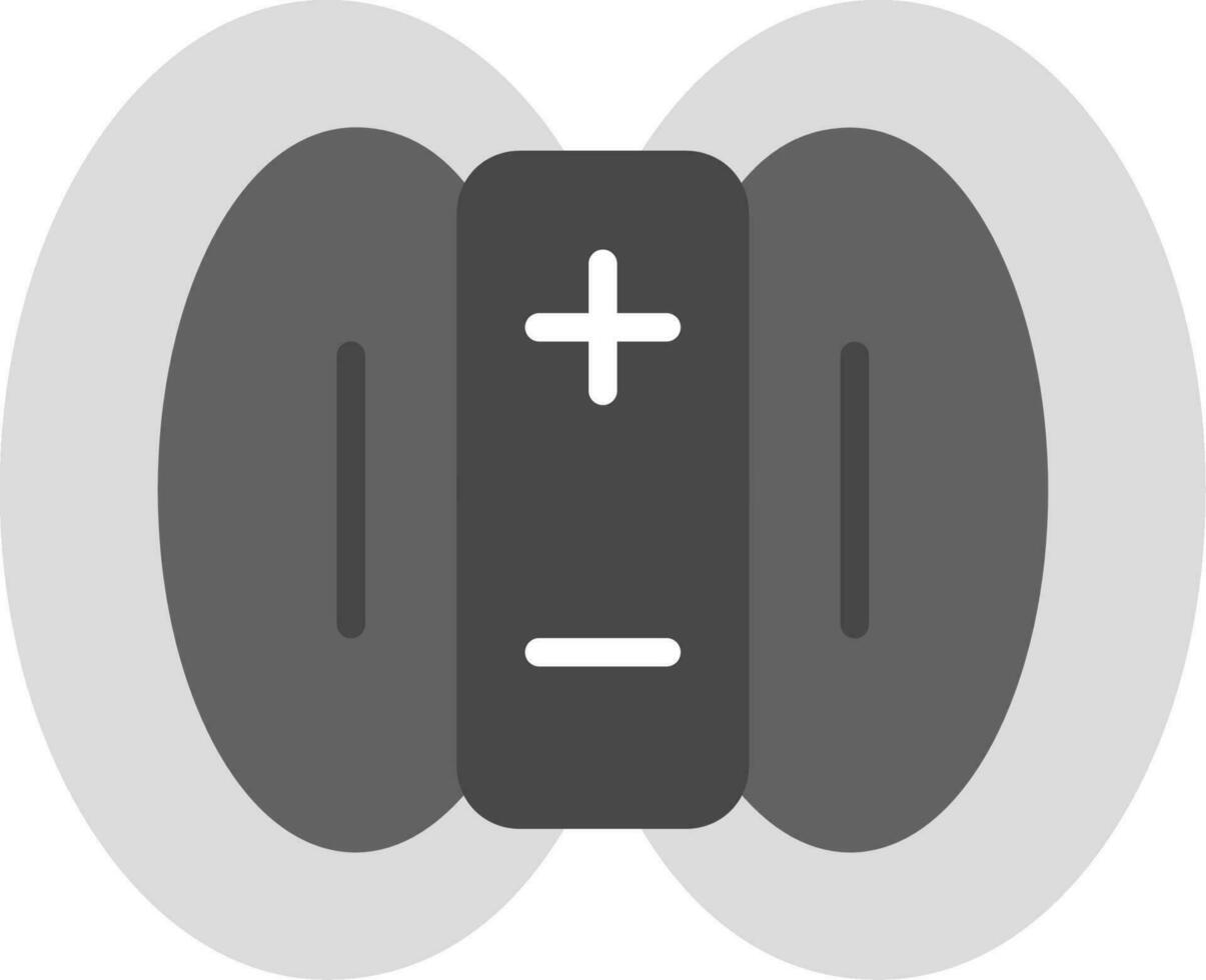 Magnetic Field Vector Icon