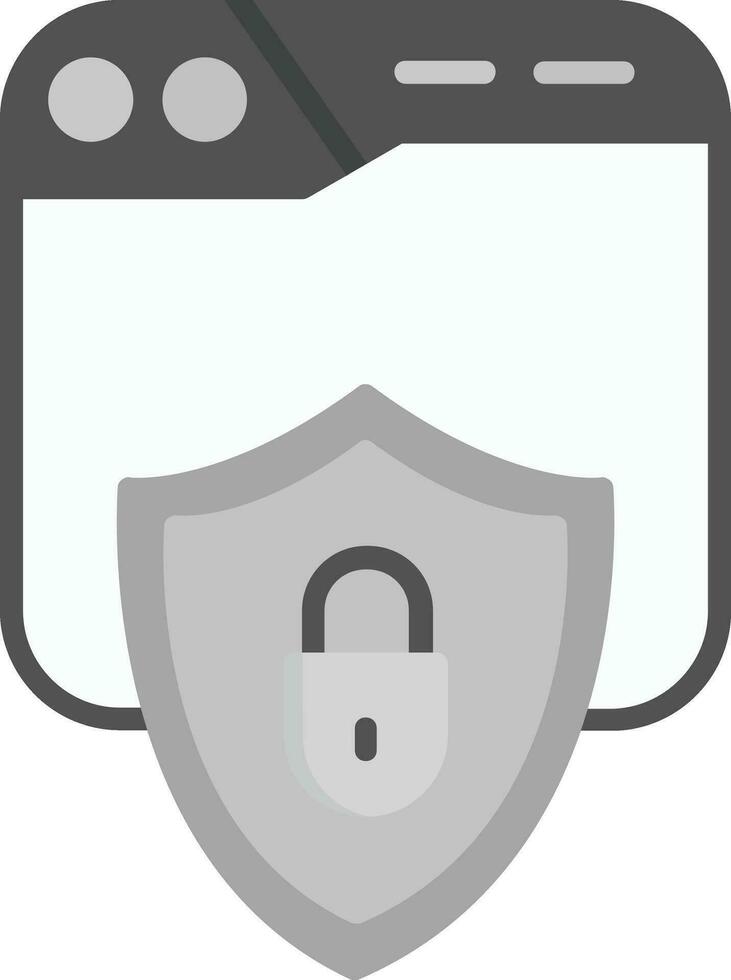 Secured Vector Icon