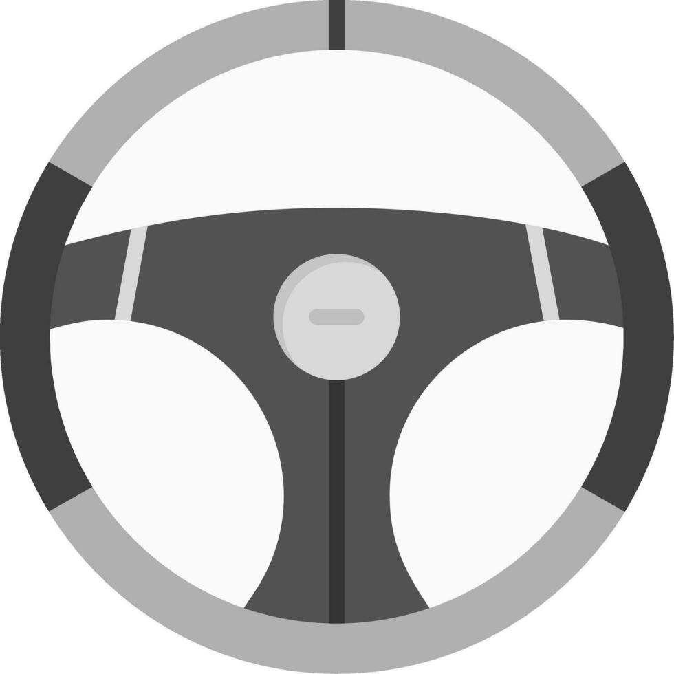 icono de vector de volante