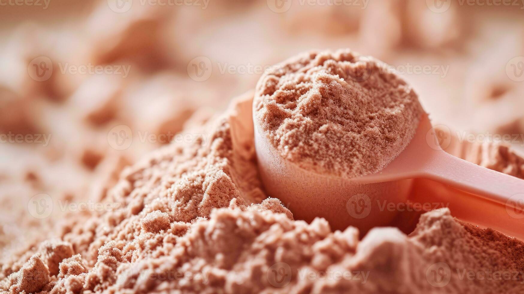 AI generated Generative AI, Whey protein powder, sports nutrition, banner with copy space photo