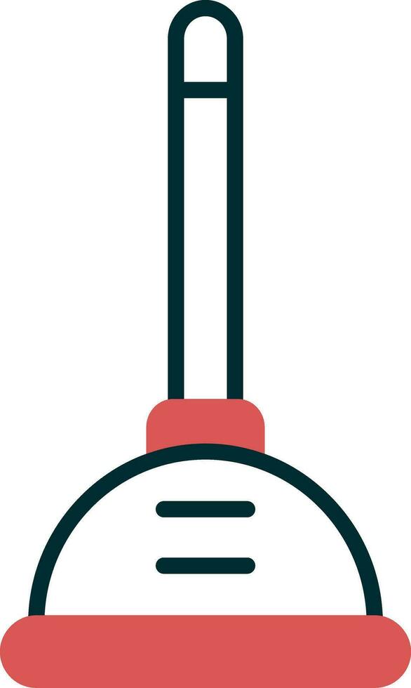 Plunger Vector Icon