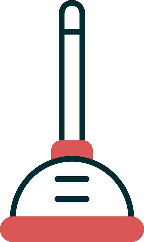 Plunger Vector Icon