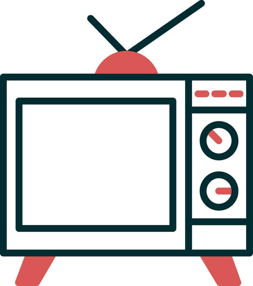 icono de vector de television