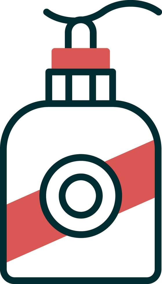 jabón botella vector icono